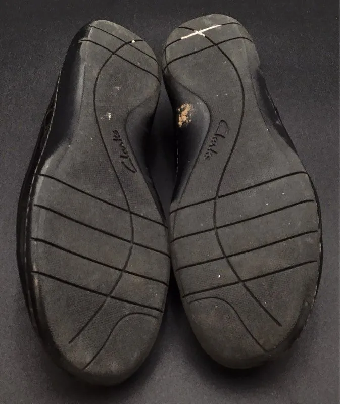 Clarks Women's 26104709 Brown Tortoise Shell Print Slip-On Loafer Flats - Sz 12W