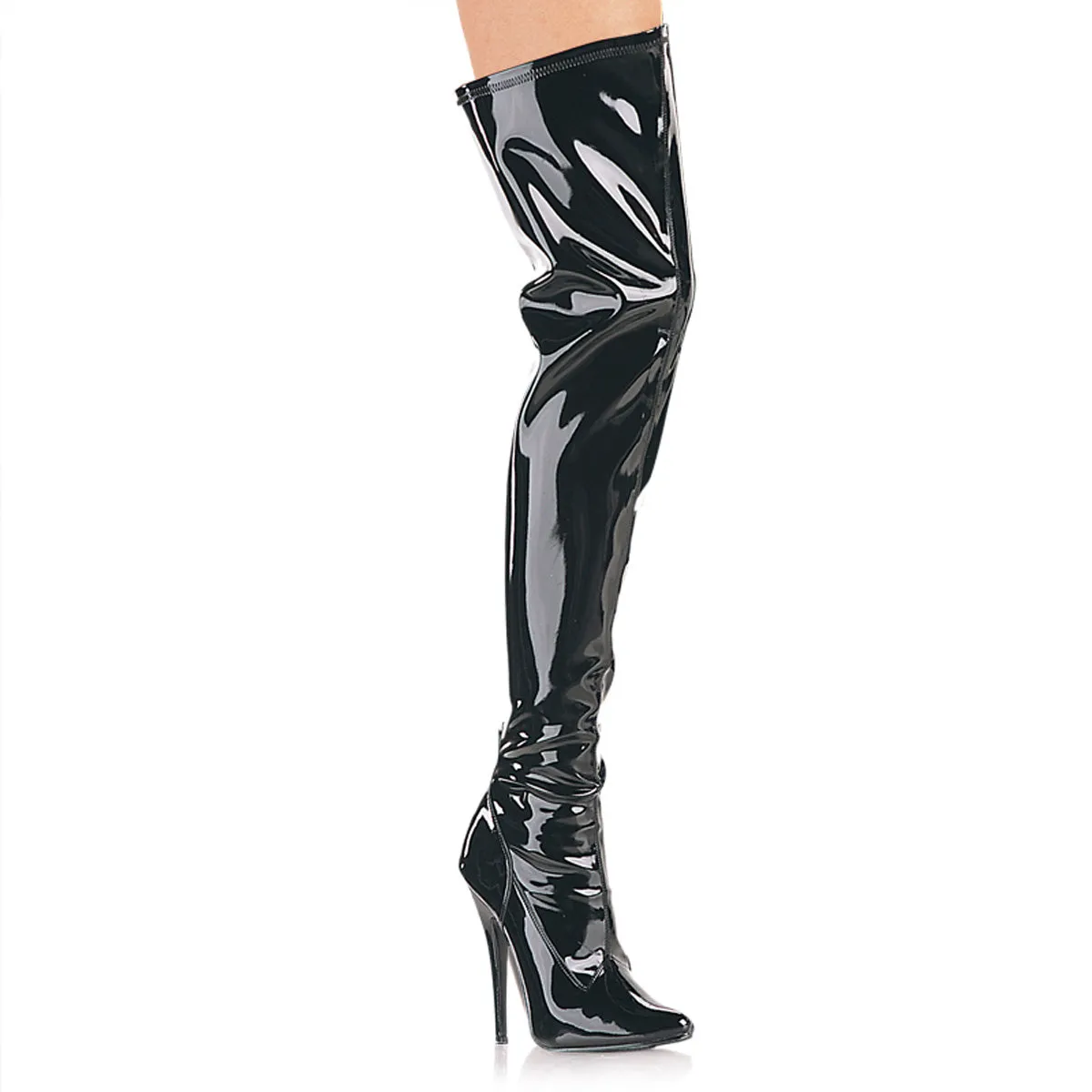 Classic Thigh Boot with 6-Inch Heel DOMINA-3000