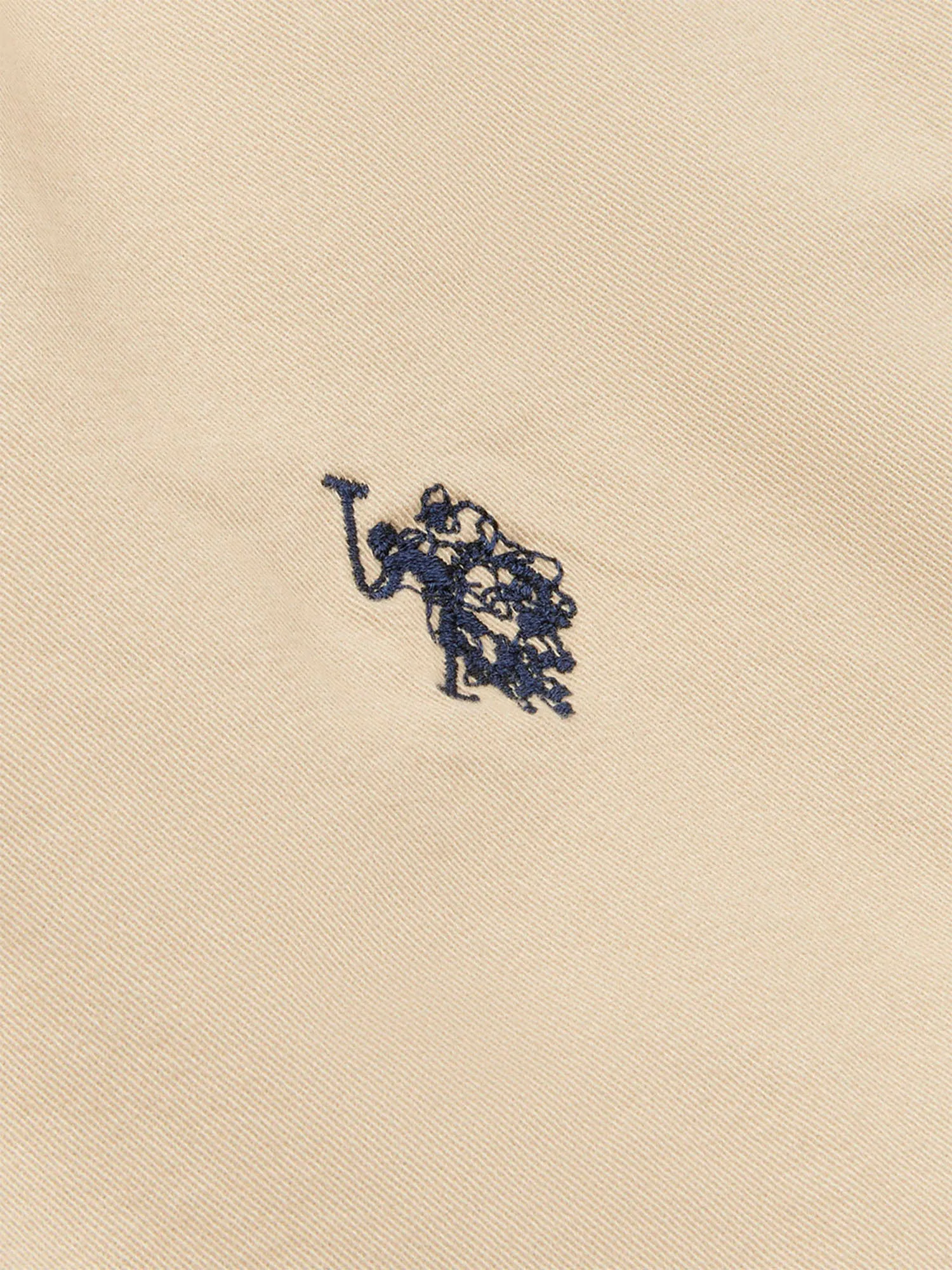 Mens Double Horsemen Print Shorts in Safari