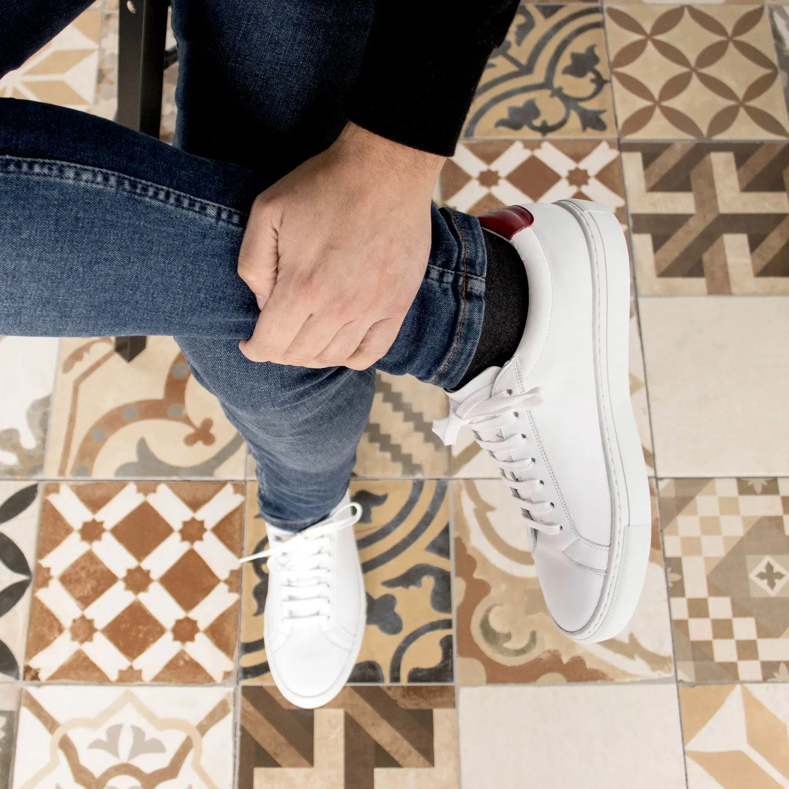 Men's Low Kick Sneakers 5536