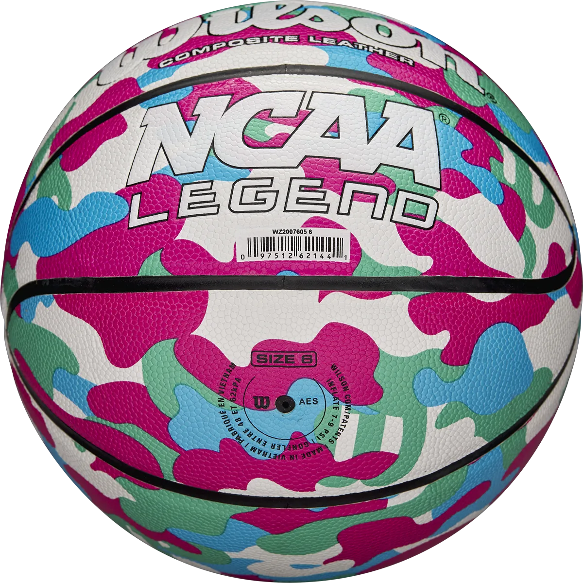 NCAA Legend Camo Basketball 28.5"