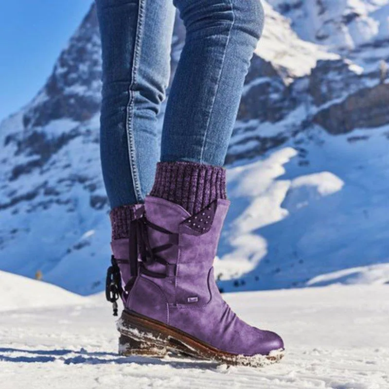 SnugBoots | Comfortable Warm Ankle Boots for Winter - Soft Insulated Footwear for Cold Weather