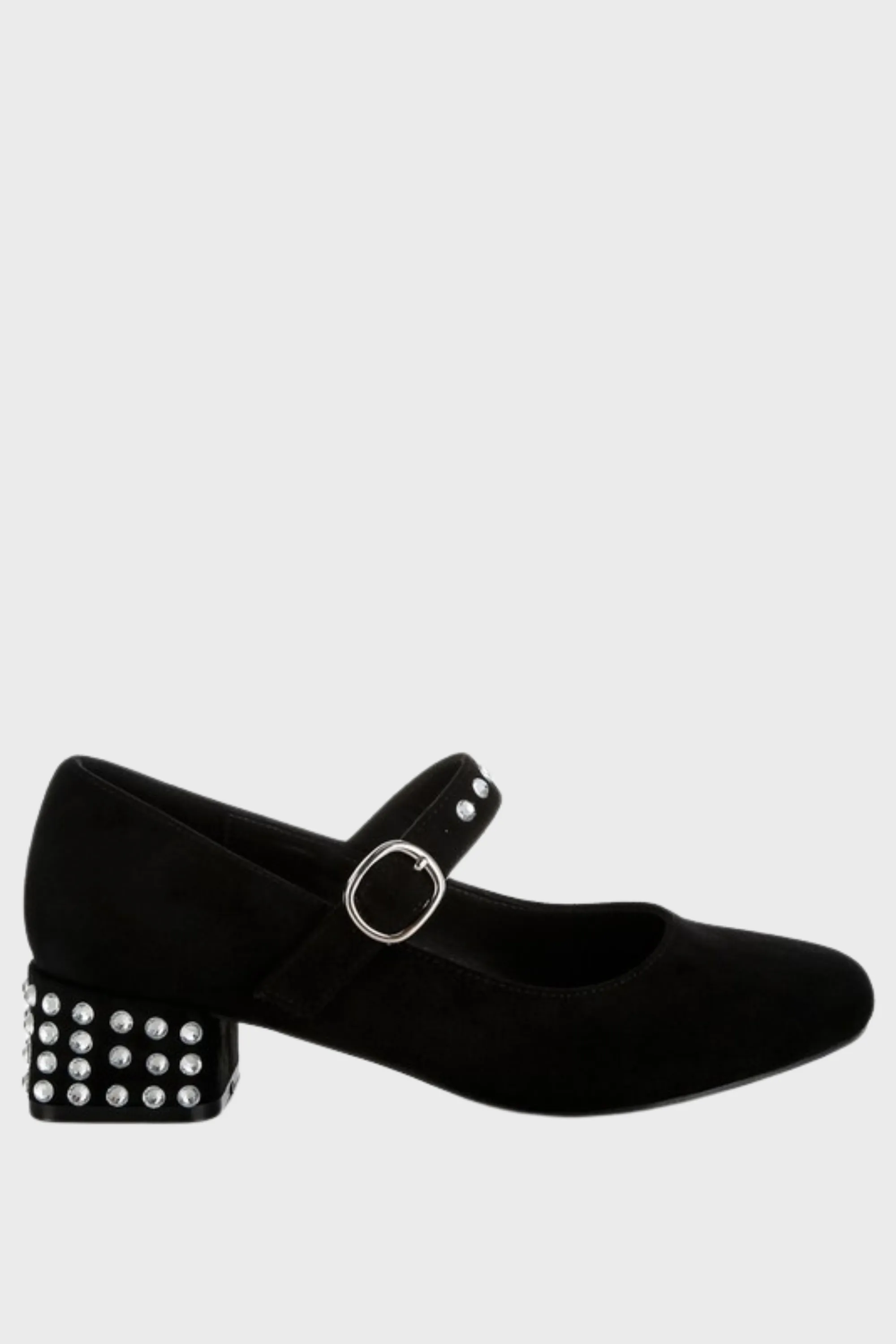 Studded Mary Jane Pumps